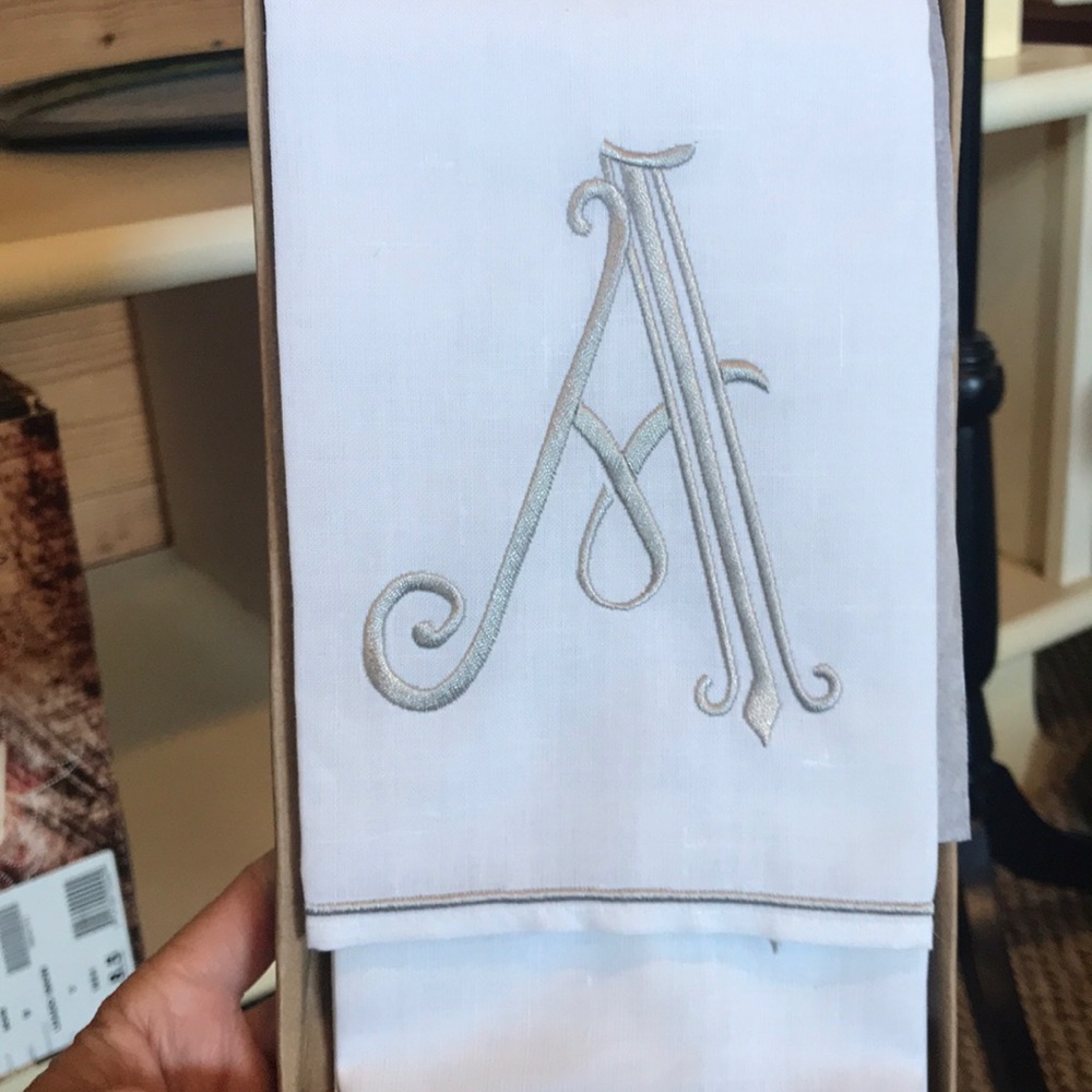 Initial towels ...many letters available